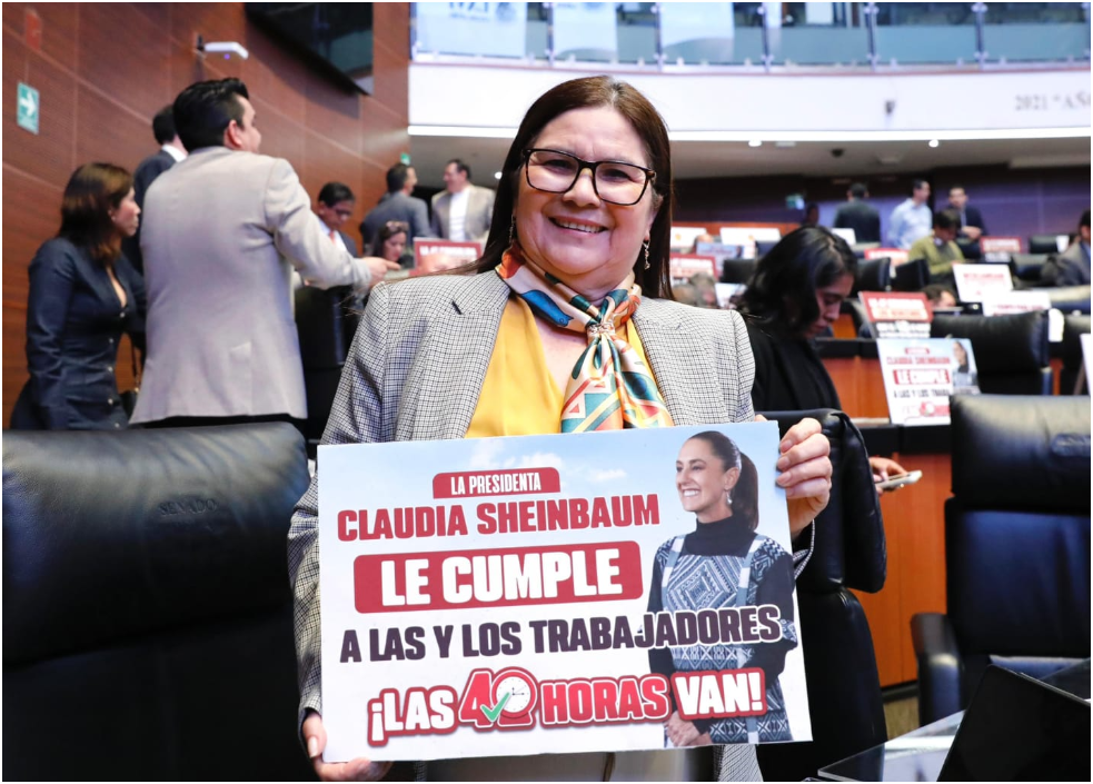 Aprueba Senado reforma constitucional para reducir jornada laboral a 40 ...