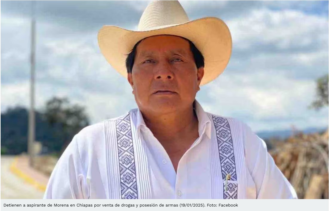 Detienen a aspirante de Morena y 100 criminales en Chiapas por venta de ...