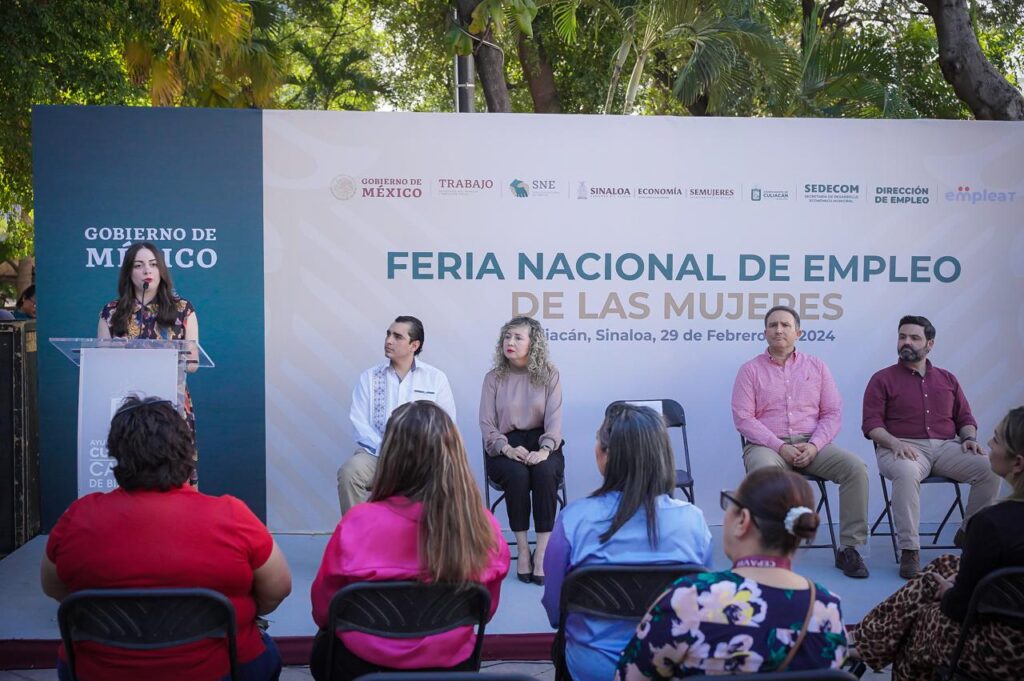 En vísperas del mes de la mujer, inauguran Feria del Empleo en Culiacán ...